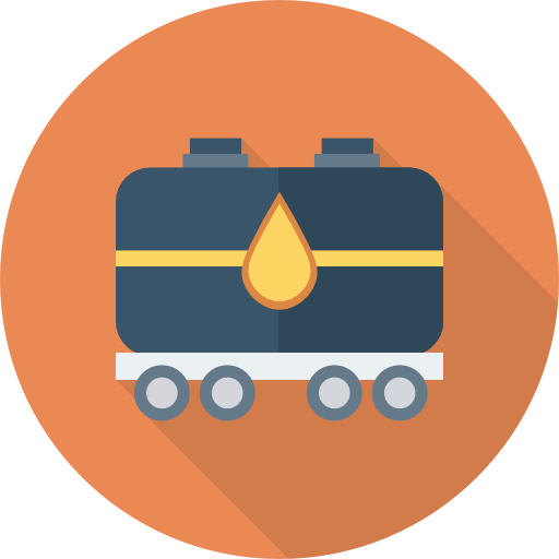 Oil tanker free icon