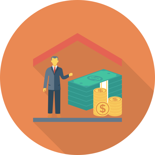 Mortgage free icon Mortgage free icon