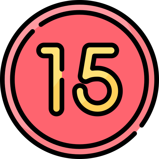 15 Special Lineal color icon