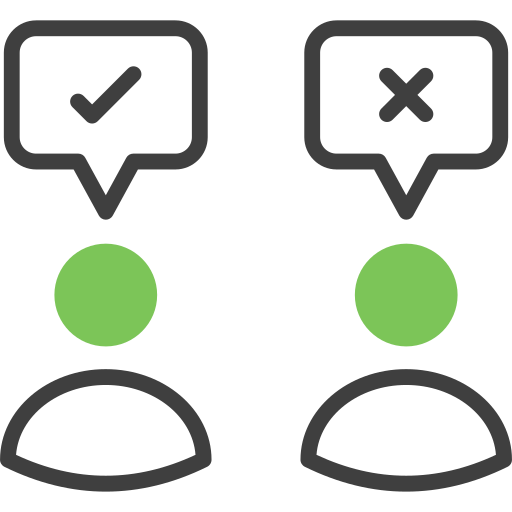 candidatos icono gratis