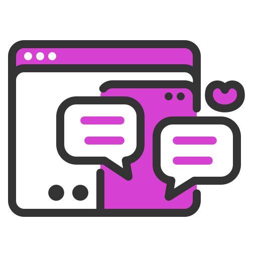 medios de comunicación social icono gratis