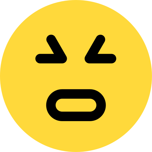 enfadado icono gratis