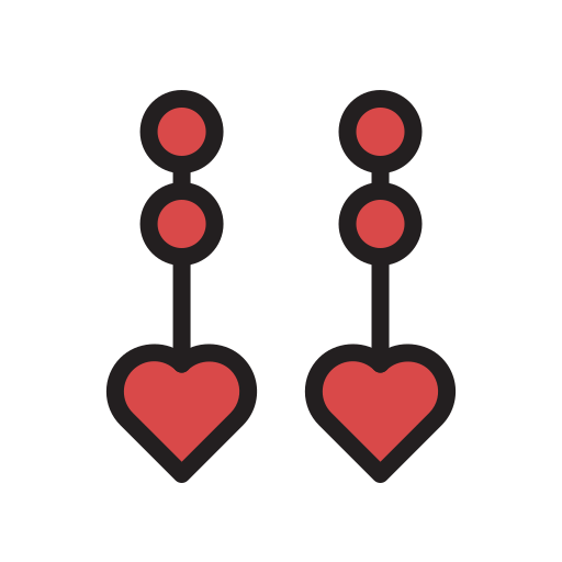 귀걸이 무료 아이콘