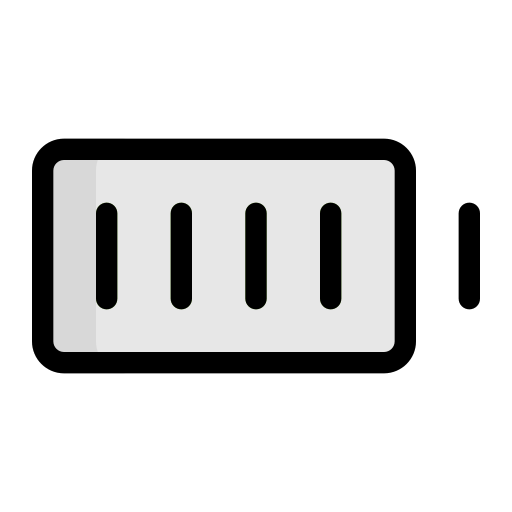bateria llena icono gratis