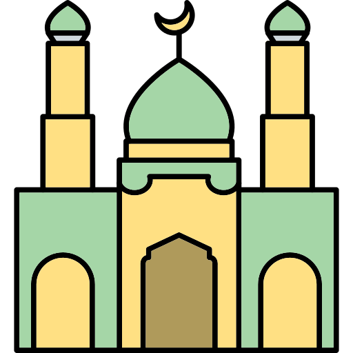 mosquée Icône gratuit mosquée Icône gratuit