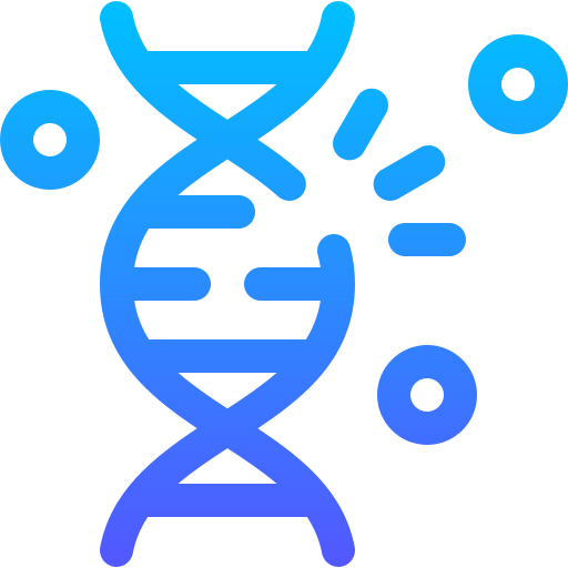 Gene Basic Gradient Lineal color icon