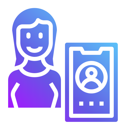 muchacha icono gratis