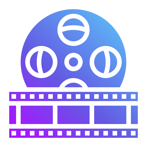 tira de película icono gratis