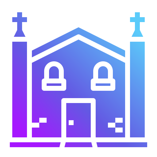 Church Generic Flat Gradient icon