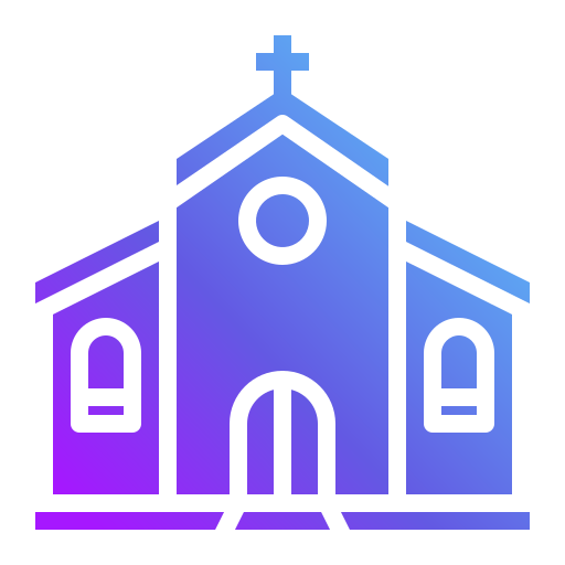 Church Generic Flat Gradient icon