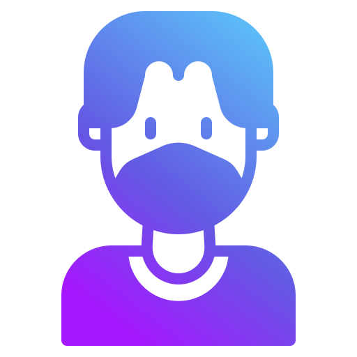 Man Generic Flat Gradient icon