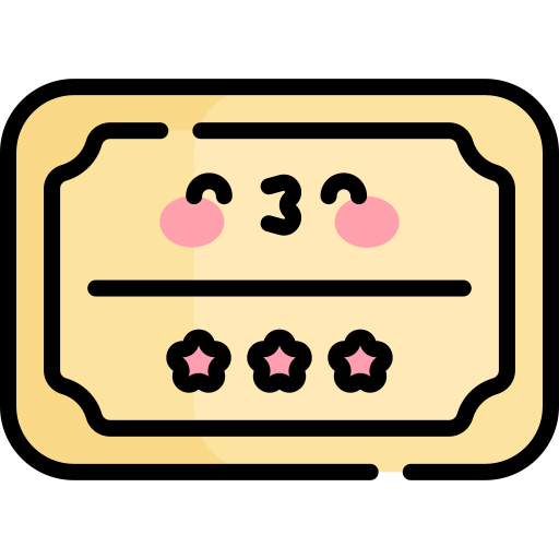 자격증 무료 아이콘