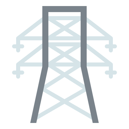 torre electrica icono gratis