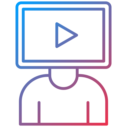 Live streaming free icon Live streaming free icon