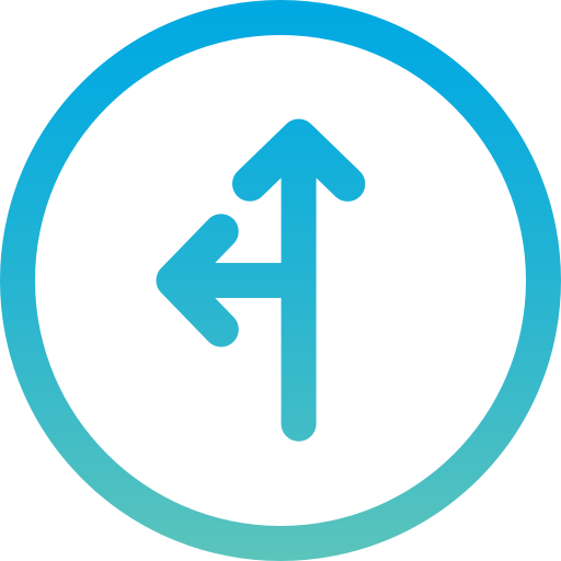 Top left free icon