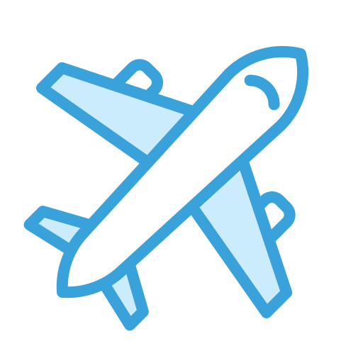 Airport Generic Blue icon