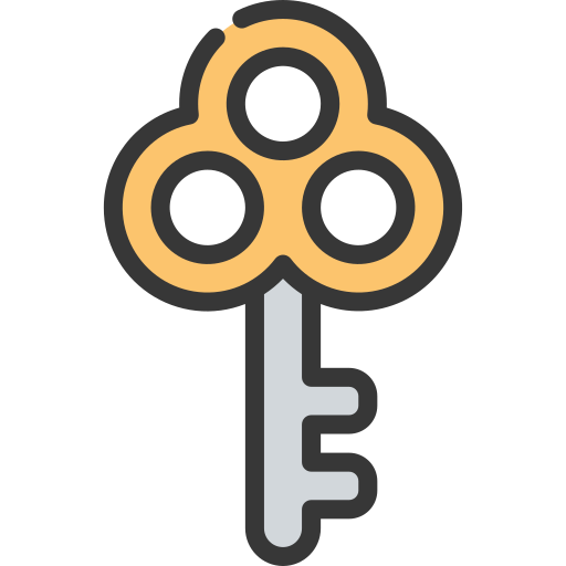 Old key - Free security icons