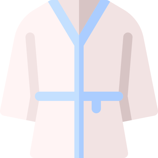 Bathrobe Basic Rounded Flat icon