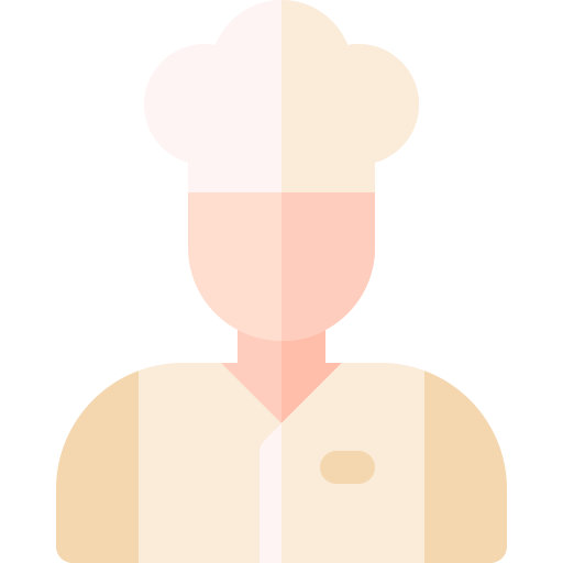 Chef Basic Rounded Flat icon