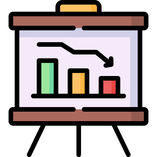 Chart Special Lineal color icon