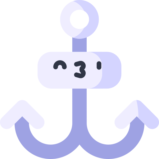 Anchor free icon