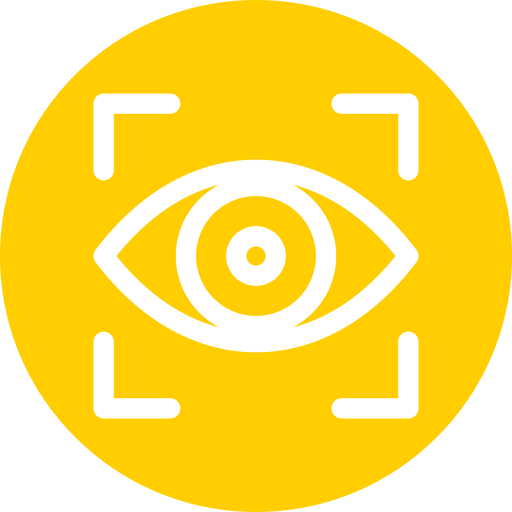 visión icono gratis