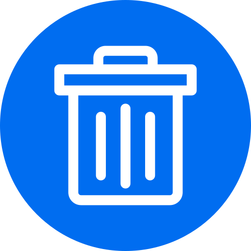 contenedor de basura icono gratis