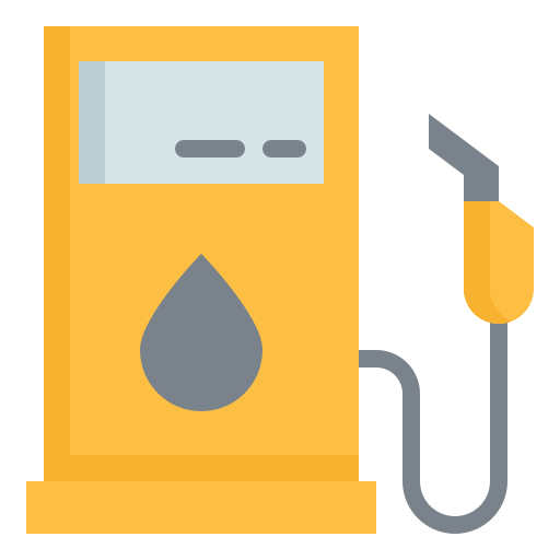 Gas station Generic Flat icon