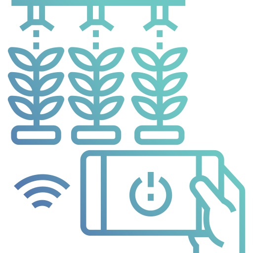 agricultura inteligente icono gratis