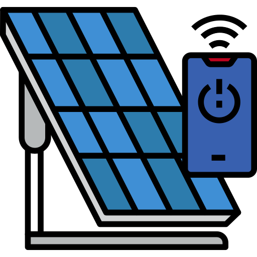 energía solar icono gratis