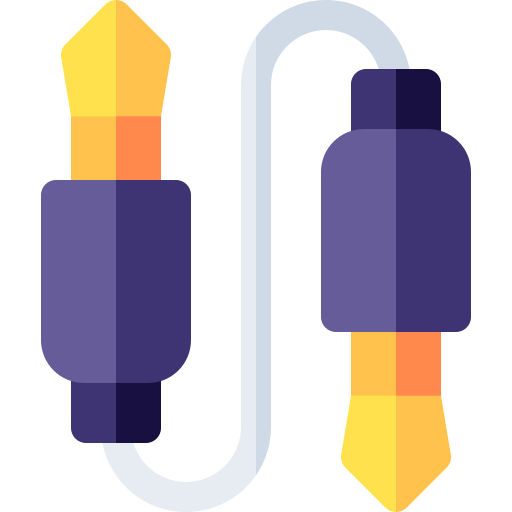 conector de áudio grátis ícone