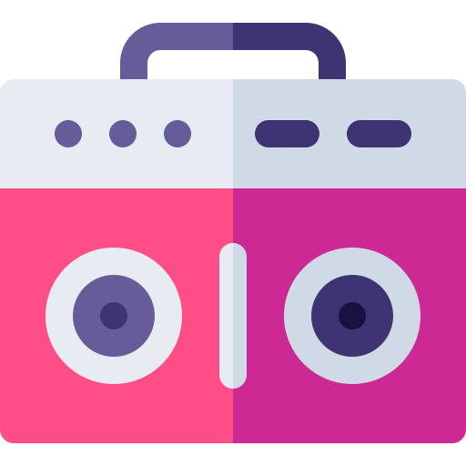 boombox icono gratis