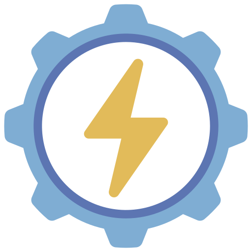 manejo de energía icono gratis