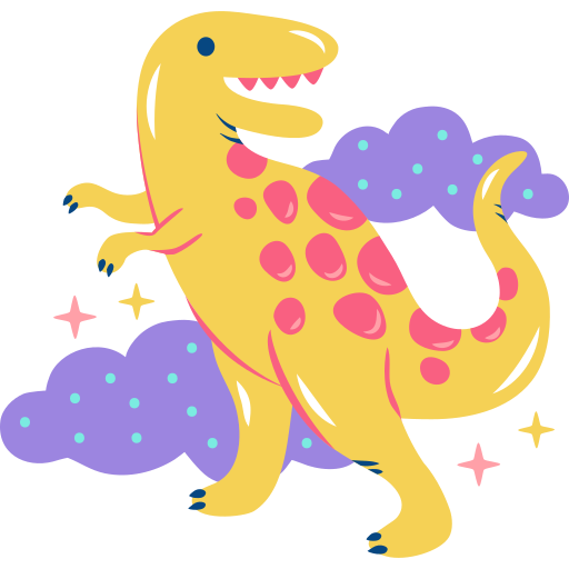 dinosaurio gratis sticker