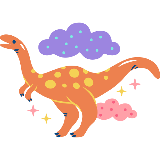 dinosaurio gratis sticker