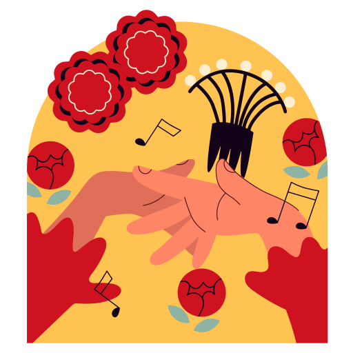 flamenco gratis sticker