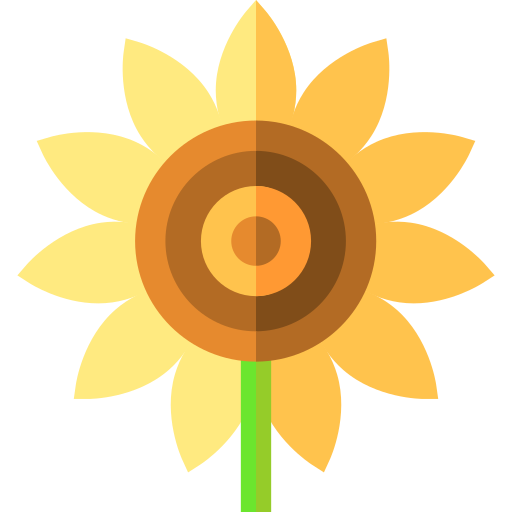 girasol icono gratis