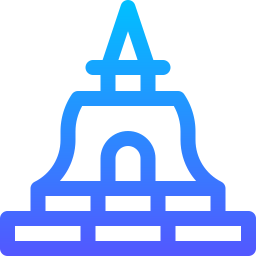 Temple Basic Gradient Lineal color icon