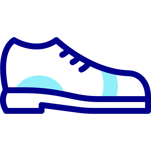 Shoe Detailed Mixed Lineal color icon