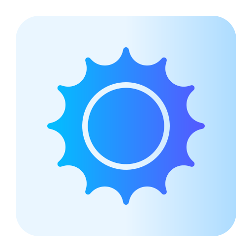 Sun Generic Flat Gradient icon