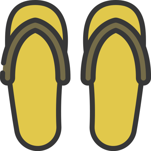 chancletas icono gratis