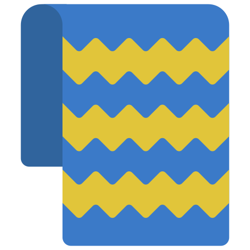 Beach towel free icon Beach towel free icon
