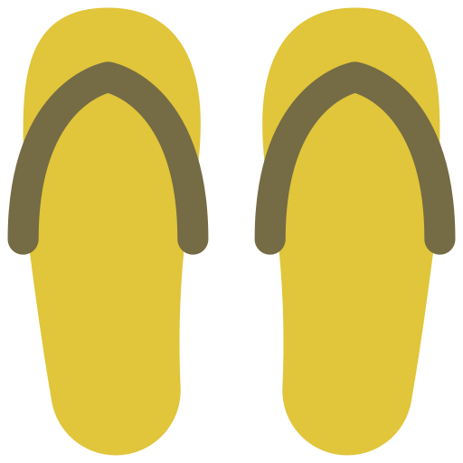 Flip flops Generic Flat icon