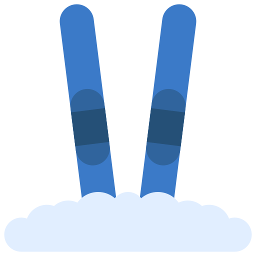 des skis Icône gratuit des skis Icône gratuit