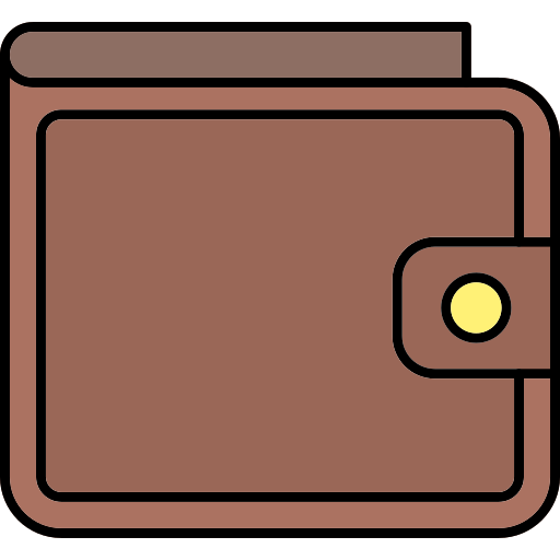 billetera icono gratis