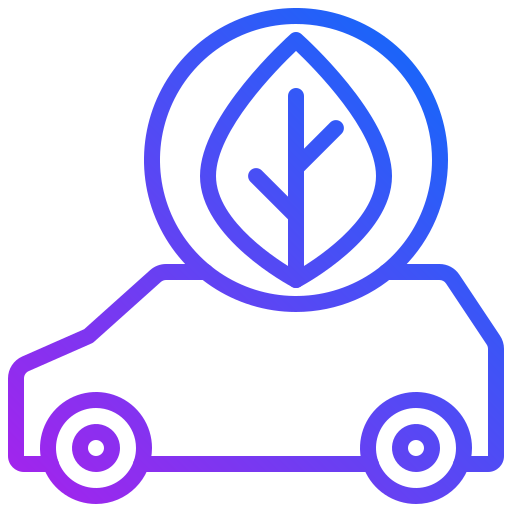 coche ecológico icono gratis