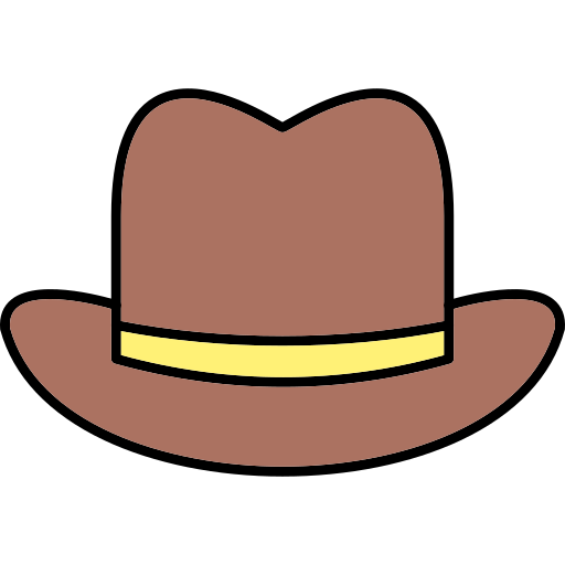 Hat Generic Thin Outline Color icon