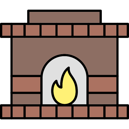 stone-oven-generic-thin-outline-color-icon