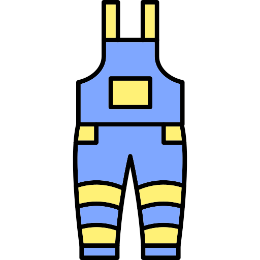 Dungarees Generic Thin Outline Color icon