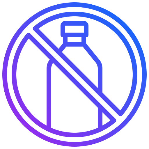 Plastic bottle Generic Gradient icon